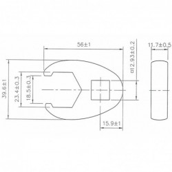 5 mm (1/2) | 23 mm