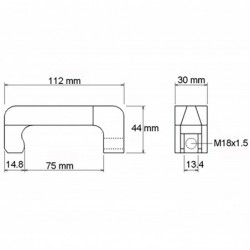 Crochet d'extracteur d'injecteur | 13 mm
