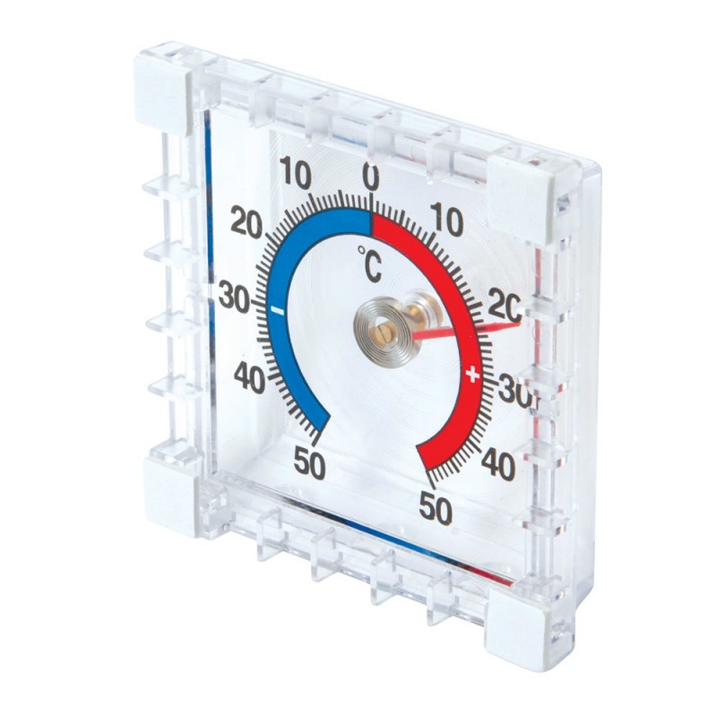 Thermomètre intérieur/extérieur à coller | -50 °C à +50 °C