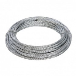 Câble métallique galvanisé | 4 mm x 10 m