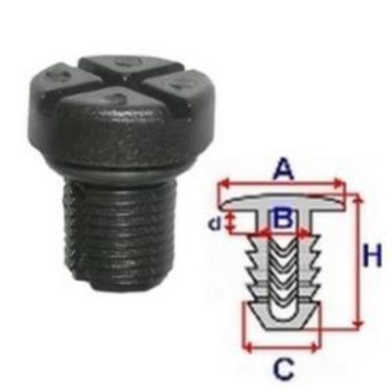 Vis de purge d'air radiateur BMW Série 3 (E46) de 1998 à 2006 | 17111712788 | 5 Pcs