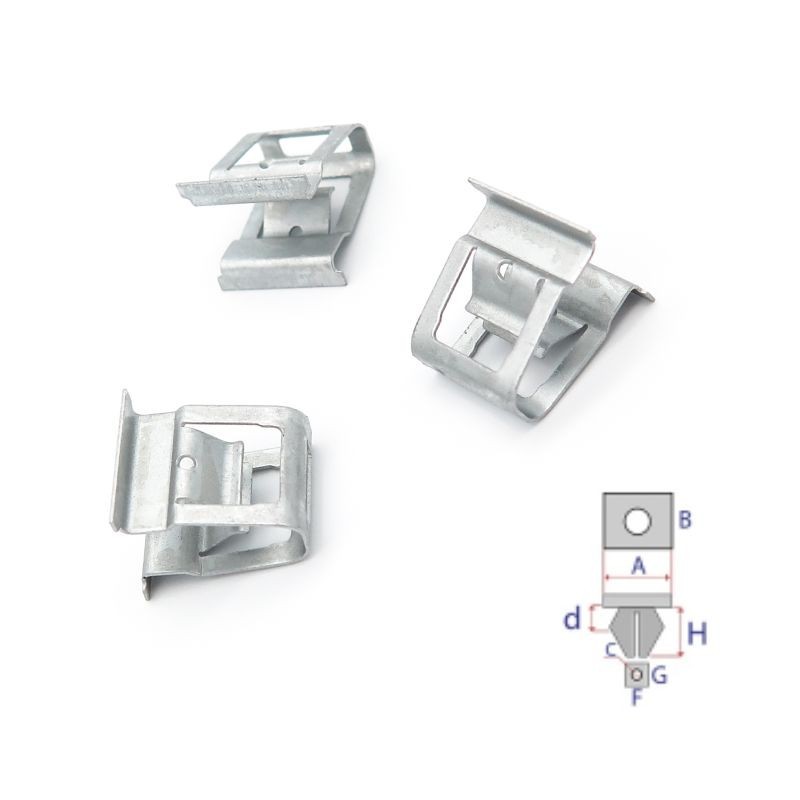 Clips de montage garniture Audi A4 (B9) après 2015 | OE 8T0853107 | 10 Pcs