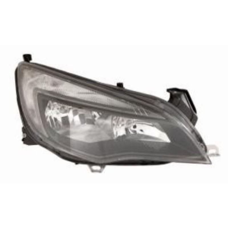 Phare LED H7/H7 avec Diurne Droit électrique Cadre Noir OPEL Astra J Sports Tourer (P10) 2010 à 2015