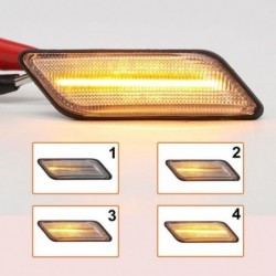 Kit Répétiteurs clignotants LED Limpide Dynamique BMW Z3 Coupe (E36) 1997 à 2003