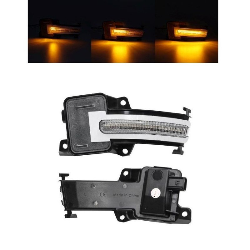 Kit Clignotants LED limpide Dynamiques Rétroviseurs HONDA Civic X Berline après 2015