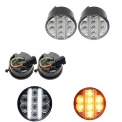 Kit Répétiteurs clignotants LED Limpide avec Diurne JEEP Wrangler III SUV (JK) après 2007