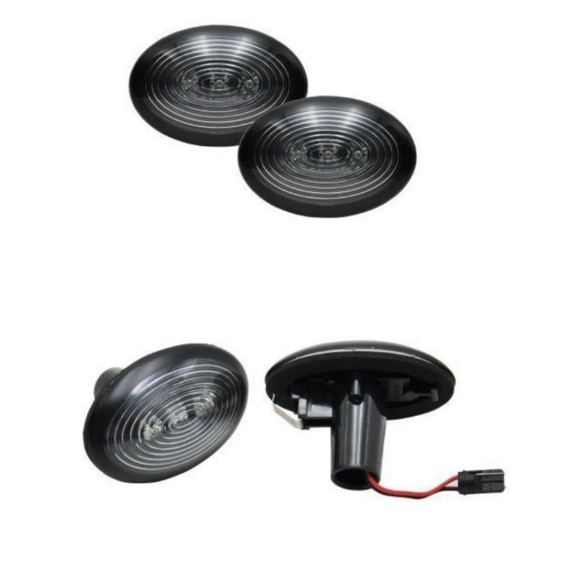 Kit Répétiteurs clignotants LED Gris Fumé MINI Cabriolet (R57) 2007 à 2015