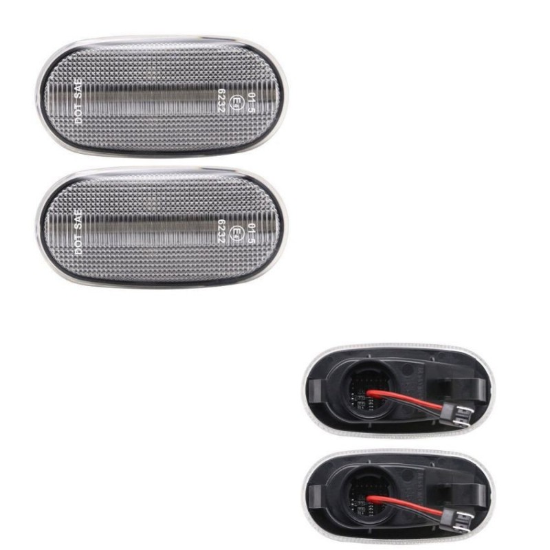 Kit Répétiteurs clignotants LED Limpide MITSUBISHI L200 III 1996 à 2006