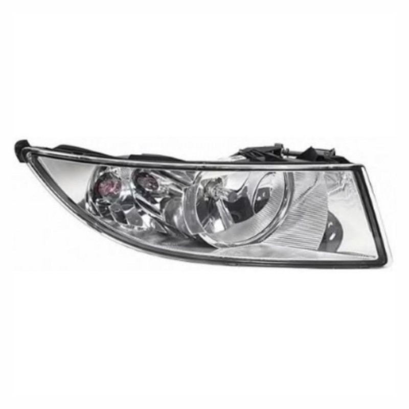 Antibrouillard H8 Avant Droit Cadre Chrome SKODA Fabia II 3/5 portes (542) 2006 à 2014