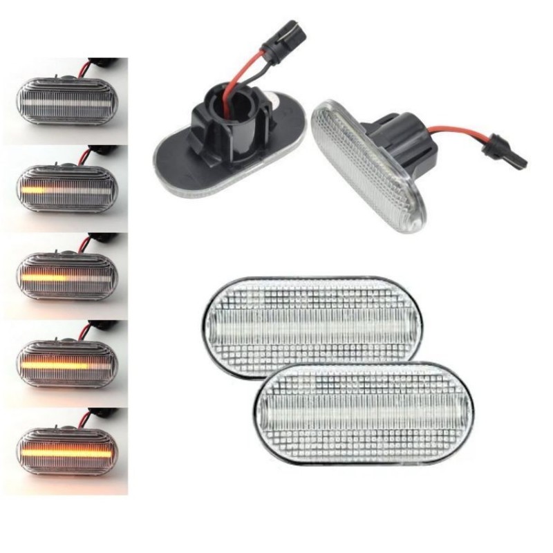 Kit Répétiteurs clignotants LED Limpide Dynamique RENAULT Master II après 1998