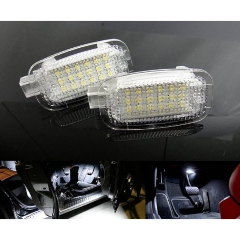 Lampes LED Courtoisie Plancher Mercedes Classe C Berline (W204) 2007 à 2014