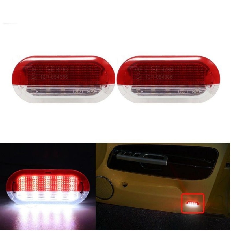 Lampes LED Courtoisie de porte VW Golf IV 3/5 portes (1J1) 1997 à 2005