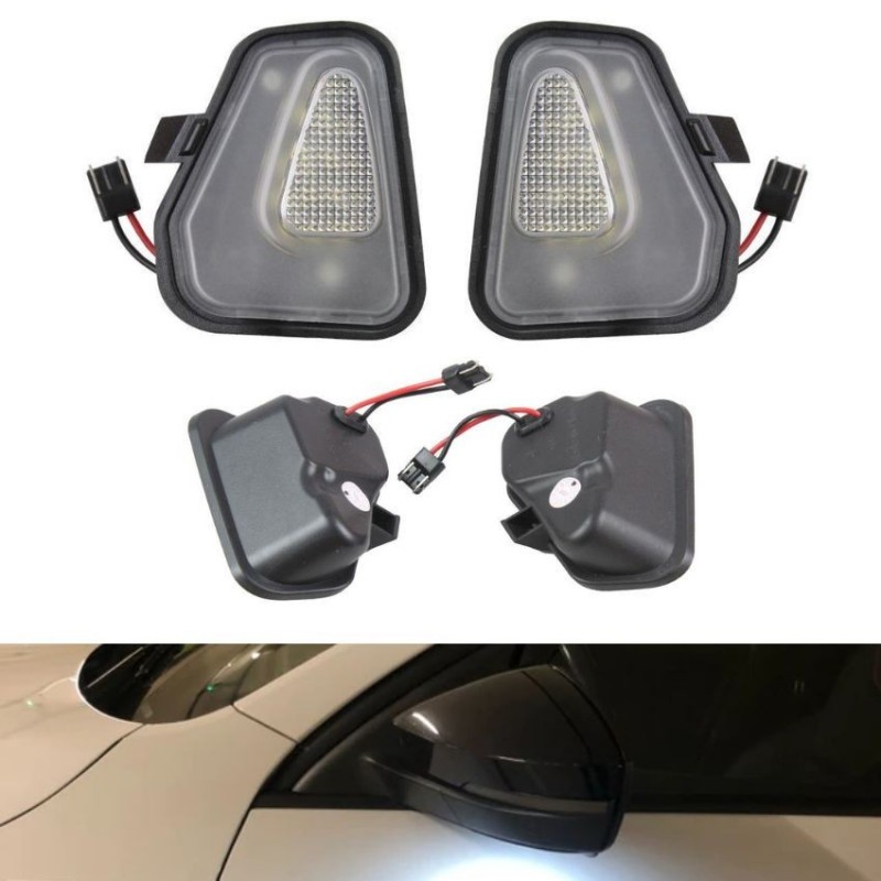 Lampes Courtoisie LED Rétroviseur VW Jetta Mk6 après 2010