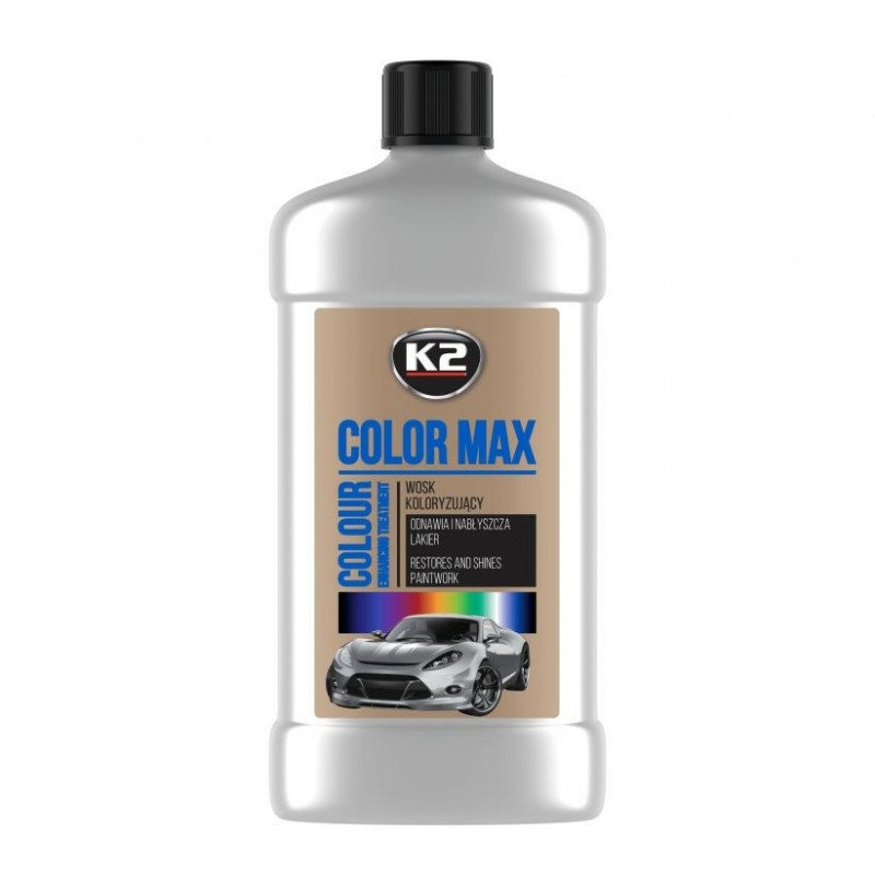 K2 COULEUR MAX 500G ARGENT | Cire de polissage colorée