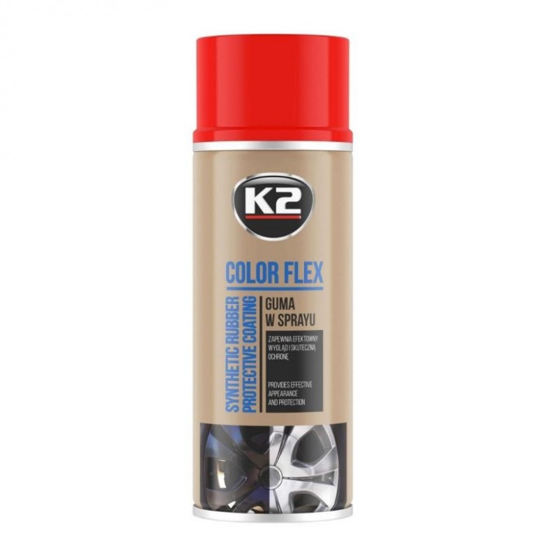 K2 COLOR FLEX ROUGE 400 ML | RAL 3000