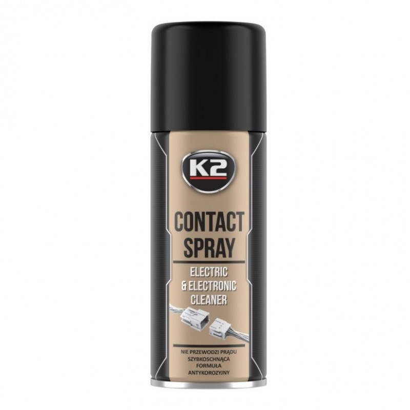 K2 CONTACT SPRAY 400 ML | Nettoie et dégraisse les pièces électriques.