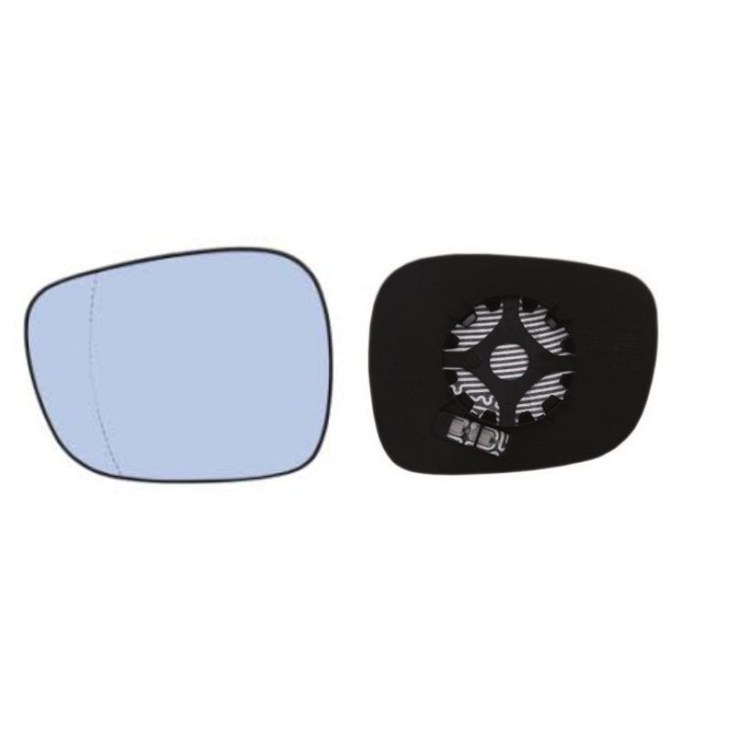 Verre bleu rétroviseur gauche chauffant 2 broches BMW X3 (F25) de 2010 à 2014