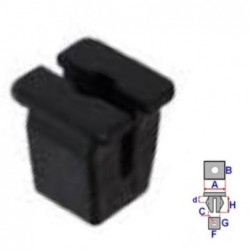 Cube de montage hayon VW Golf VII après 2012 | OE N90994601 | 10 Pcs