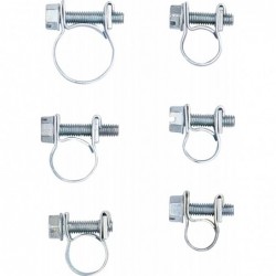 Assortiment de colliers de tuyau | Ø 6 - 16 mm | 30 pièces