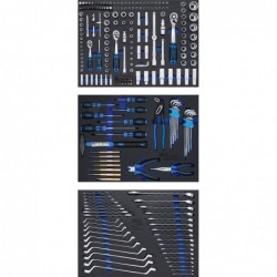 Servante d'atelier | 7 tiroirs | avec 263 outils
